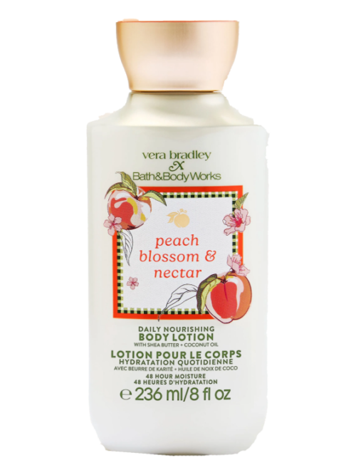BATH & BODY WORKS PEACH BLOSSOM & NECTAR BODY LOTION 236ML