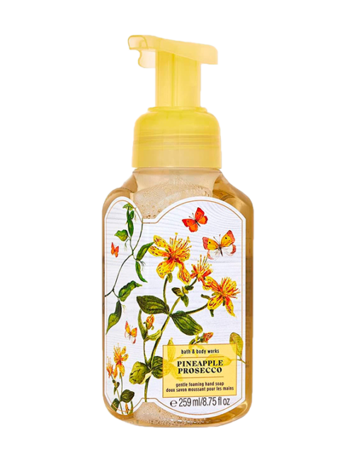 BATH & BODY WORKS PINEAPPLE PROSECCO GENTLE & CLEAN FOAMING HAND SOAP 259ML