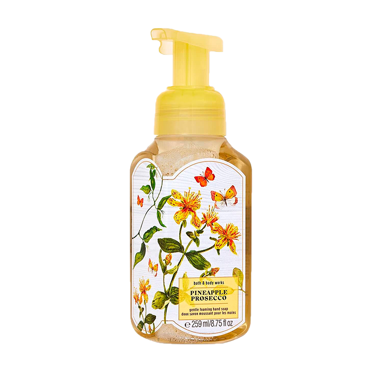 BATH & BODY WORKS PINEAPPLE PROSECCO GENTLE & CLEAN FOAMING HAND SOAP 259ML