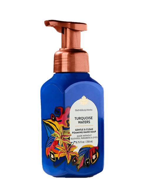 BATH AND BODY WORKS TURQUOISE WATERS GENTLE & CLEAN FOAMING HAND SOAP WASH 259ML