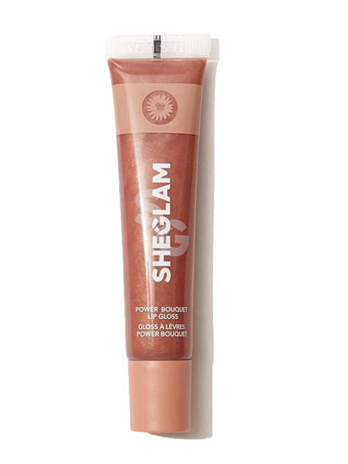 SHEGLAM LIP GLOSS POWER BOUQUET TONO PINK SLIP 12ML