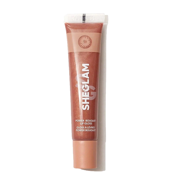 SHEGLAM LIP GLOSS POWER BOUQUET TONO PINK SLIP 12ML