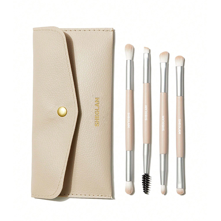 SHEGLAM GLAM 101 EYE ESSENTIALS JUEGO DE BROCHAS Y ESTUCHE