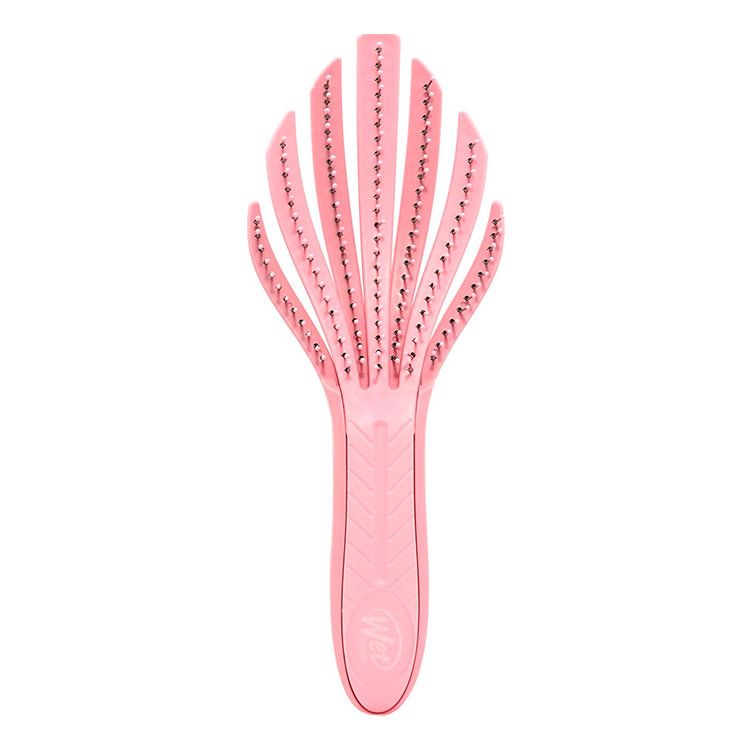 WET BRUSH GO GREEN CURL DETANGLER HAIR BRUSH - PALE PINK