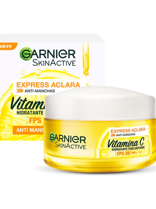 GARNIER SKIN ACTIVE CREMA HIDRATANTE EXPRESS ACLARA VITAMINA C 50ML