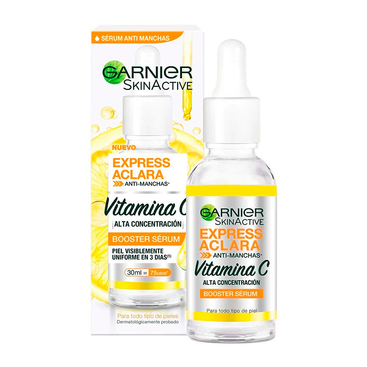 GARNIER SKIN ACTIVE SERUM EXPRESS ACLARA VITAMINA C 30ML