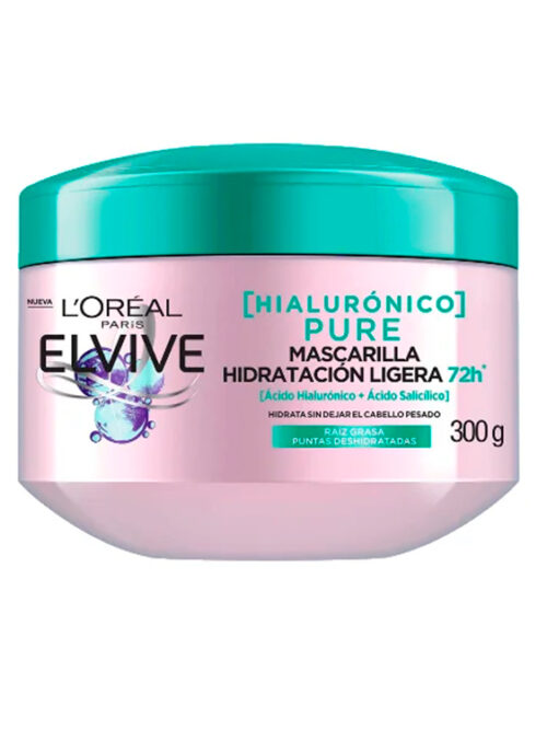 ELVIVE MASCARILLA HIDRATACIÓN LIGERA LOREAL PARIS 300G