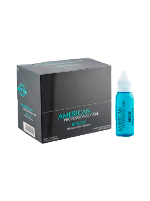 AMERICAN PROFESSIONALS CARE AMPOLLA DE HIDRATACIÓN EXTREMA RESCUE 6X18ML