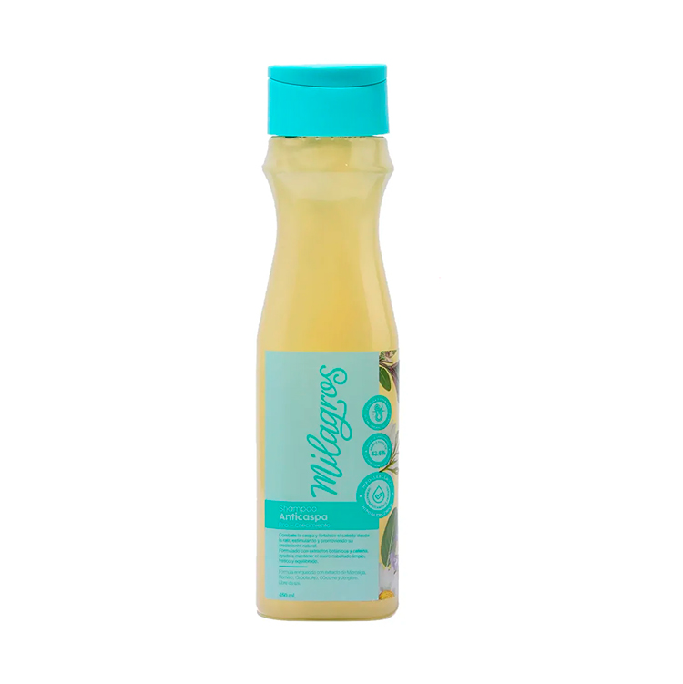 MILAGROS SHAMPOO ANTICASPA PRO CRECIMIENTO 450ML