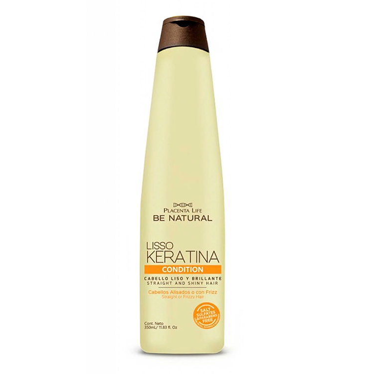 BE NATURAL ACONDICIONADOR LISSO KERATINA 350ML