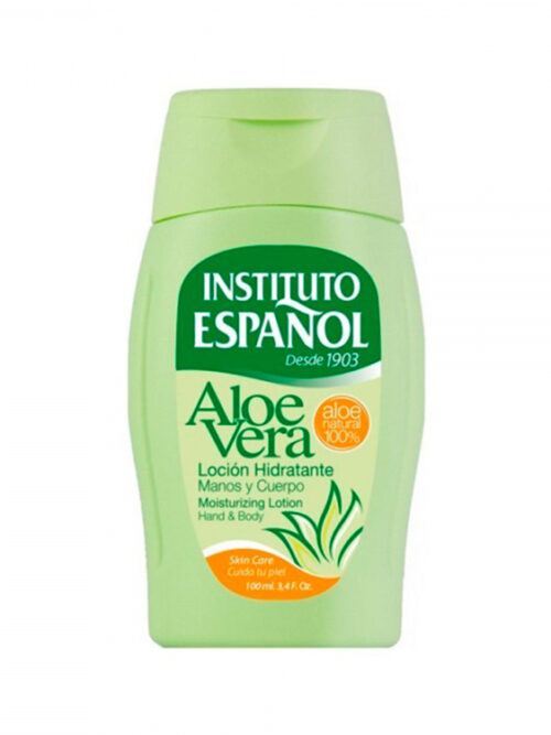 INSTITUTO ESPAÑOL ALOE VERA LOCIÓN HIDRATANTE MANOS & CUERPO 100ML