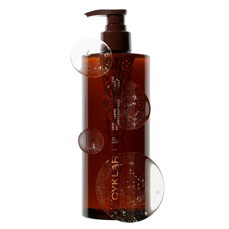 CYKLAR SENSORIAL MULTI-OIL BODY WASH CLEANSER, SACRED SANTAL 490ML