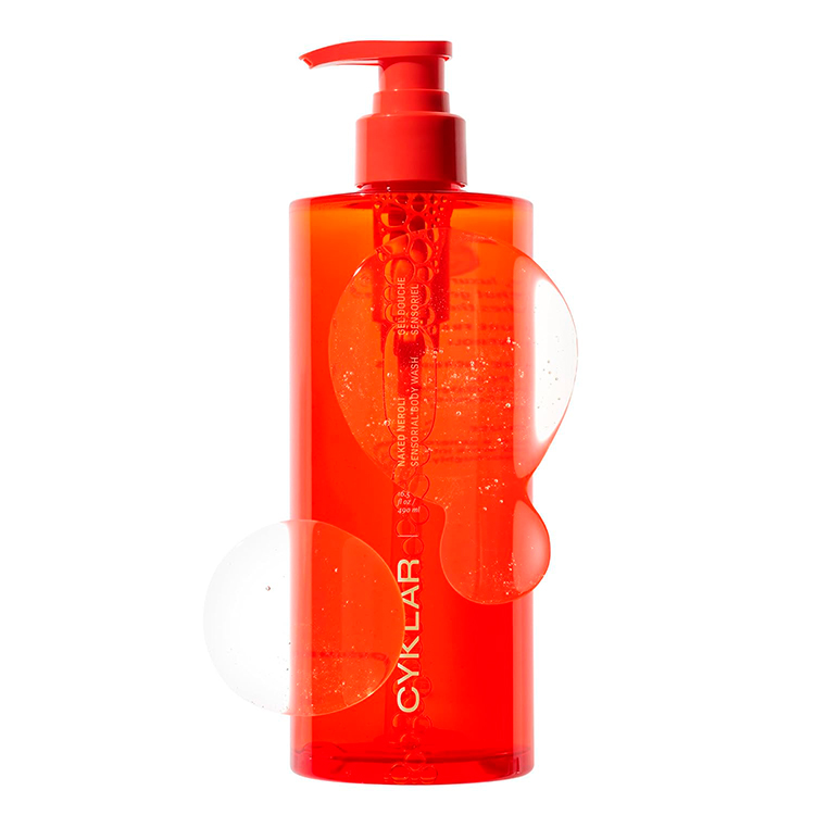 CYKLAR SENSORIAL MULTI-OIL BODY WASH CLEANSER, NAKED NEROLI 490ML
