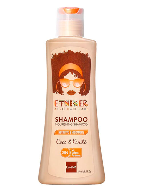 ETNIKER AFRO HAIR CARE SHAMPOO NUTRITIVO E HIDRATANTE DE 250ML