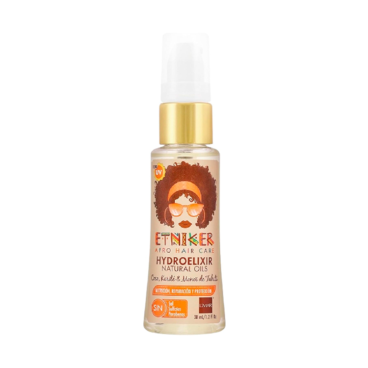 ETNIKER AFRO HAIR CARE ACEITE NATURAL NUTRICIÓN, REPARACIÓN Y PROTECCIÓN 38ML
