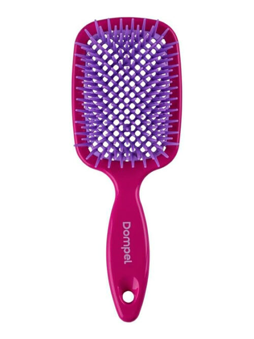DOMPEL ESCOVA FAVO RETANGULAR CEPILLO PARA CABELLO LISO A RIZADO