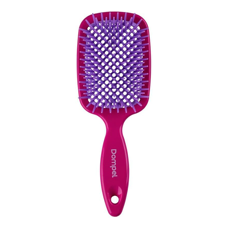 DOMPEL ESCOVA FAVO RETANGULAR CEPILLO PARA CABELLO LISO A RIZADO