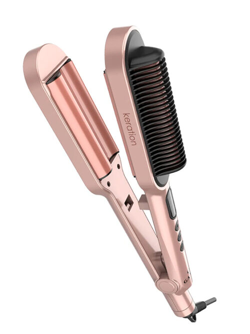 GA.MA WAVER & BRUSH MULTIESTILIZADOR DE CABELLO PROFESIONAL 2 EN 1