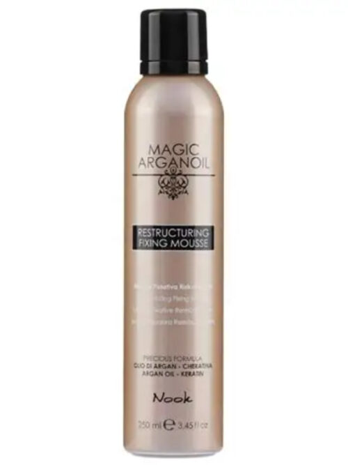 NOOK MAGIC ARGANOIL SECRET RESTRUCTURING FIXING MOUSSE 250ML