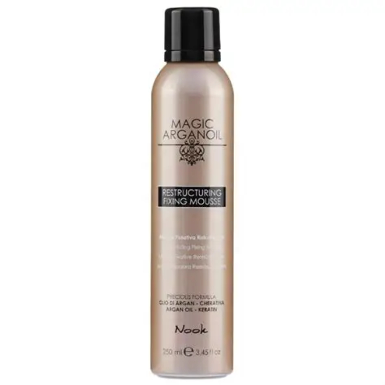 NOOK MAGIC ARGANOIL SECRET RESTRUCTURING FIXING MOUSSE 250ML