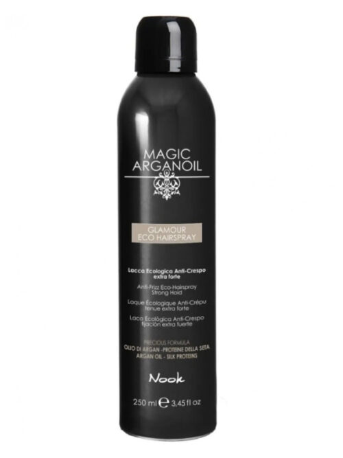 NOOK MAGIC ARGANOIL GLAMOUR LACA ECOLÓGICA FIJACIÓN ALTA 250ML