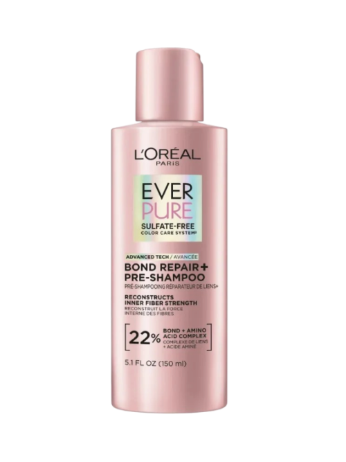 LOREAL PARIS SULFATE FREE BOND REPAIR+ PRE SHAMPOO CONCENTRATE 150ML