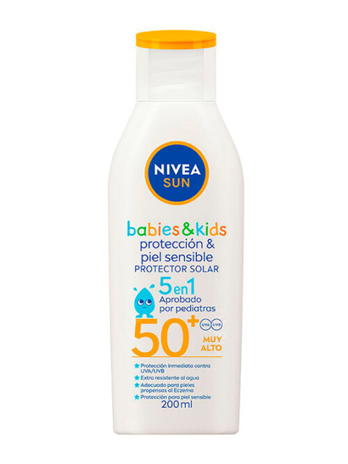 NIVEA SUN BABY KIDS PROTECTOR SOLAR 50FPS 200ML