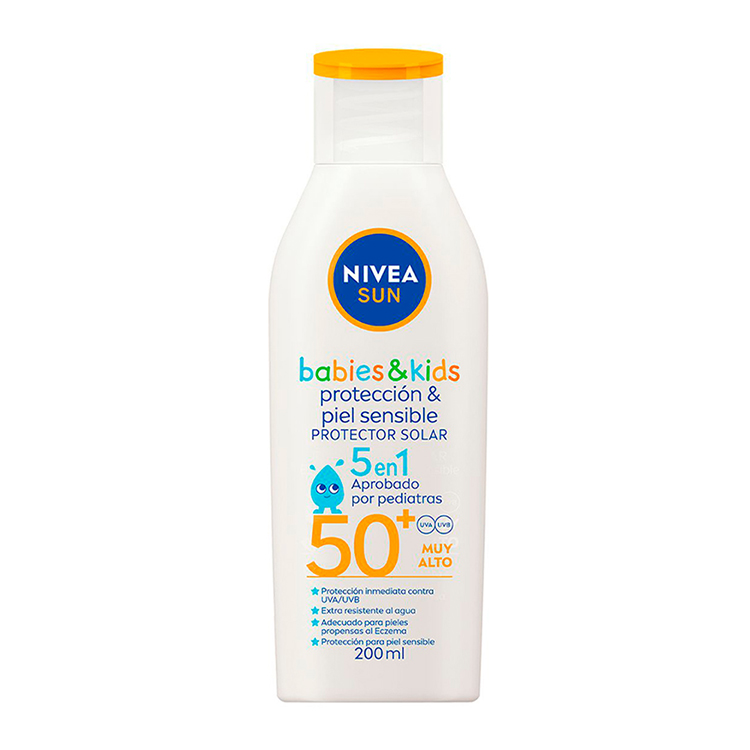 NIVEA SUN BABY KIDS PROTECTOR SOLAR 50FPS 200ML