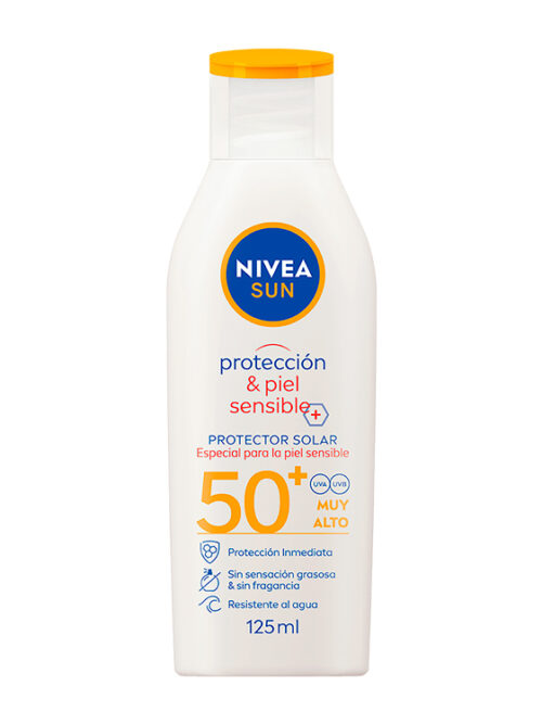 NIVEA SUN FACIAL PROTECTOR SOLAR PARA PIEL SENSIBLE 50FPS 200ML