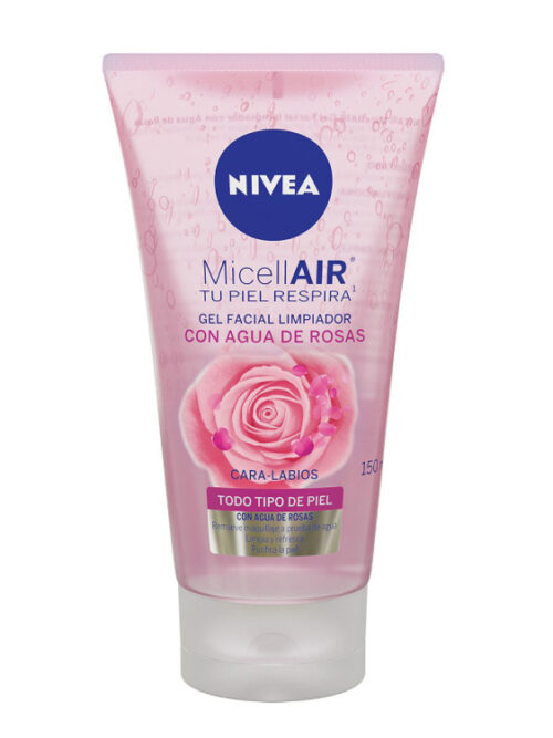 NIVEA MICELLAIR GEL FACIAL LIMPIADOR AGUA DE ROSAS 150ML