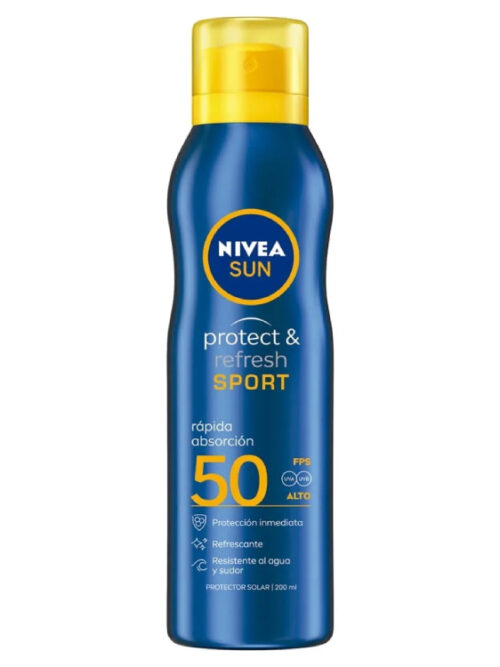 NIVEA PROTECTOR SOLAR EN AEROSOL SUN PROTECT & REFRESH SPORT 200ML