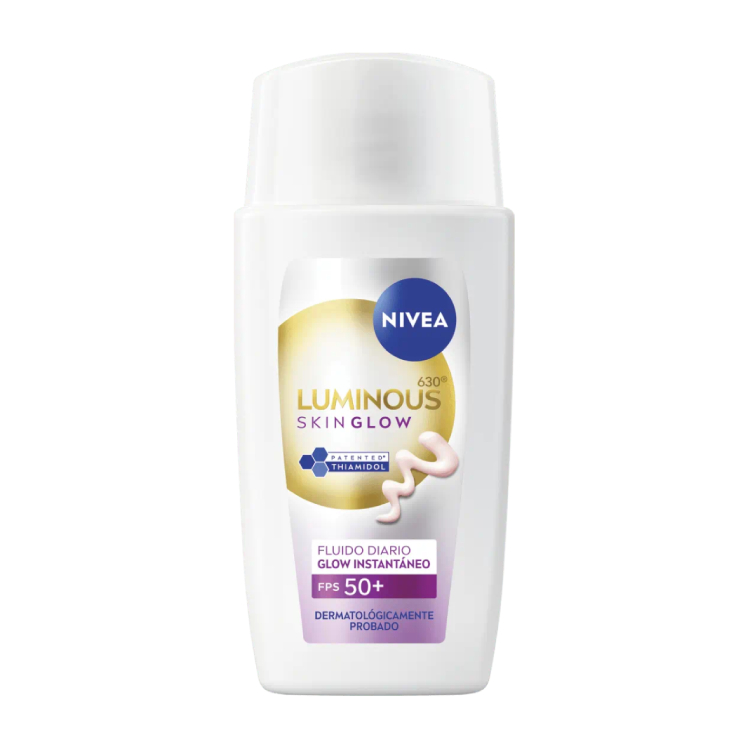 NIVEA FLUIDO FACIAL LUMINOUS SKIN GLOW SPF50 X 40ML