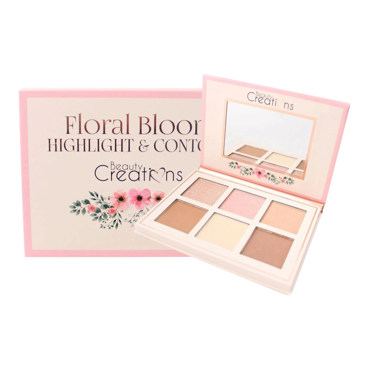 BEAUTY CREATIONS - FLORAL BLOOM HIGHLIGHT & CONTOUR PALETTE