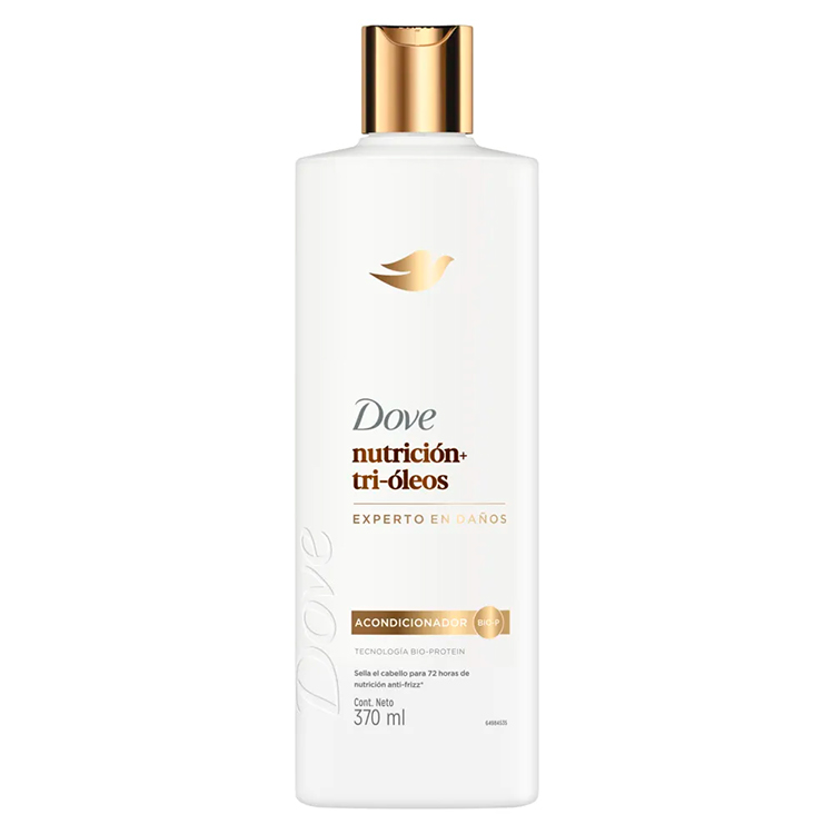 DOVE ACONDICIONADOR / NUTRICION + TRI-OLEOS 370ML