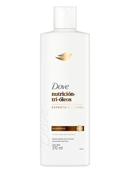 DOVE SHAMPOO NUTRICION TRI OLEOS 370ML