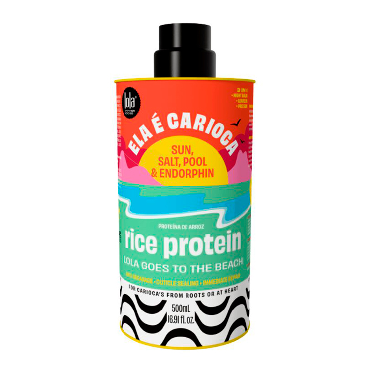 LOLA COSMETICS ELA É CARIOCA RICE PROTEIN 500ML