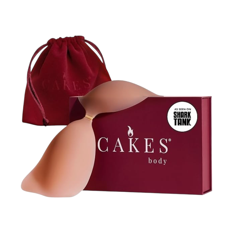 CAKES BODY SILICONE NIPPLE COVERS CLEAVAGE BRA