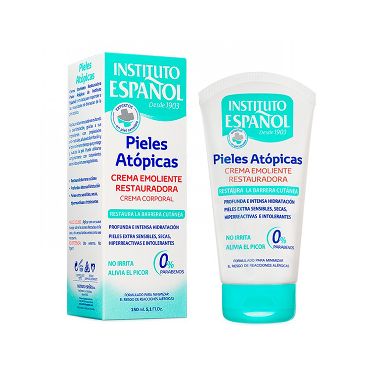 INSTITUTO ESPAÑOL CREMA EMOLIENTE RESTAURADORA PIELES ATÓPICAS 150ML