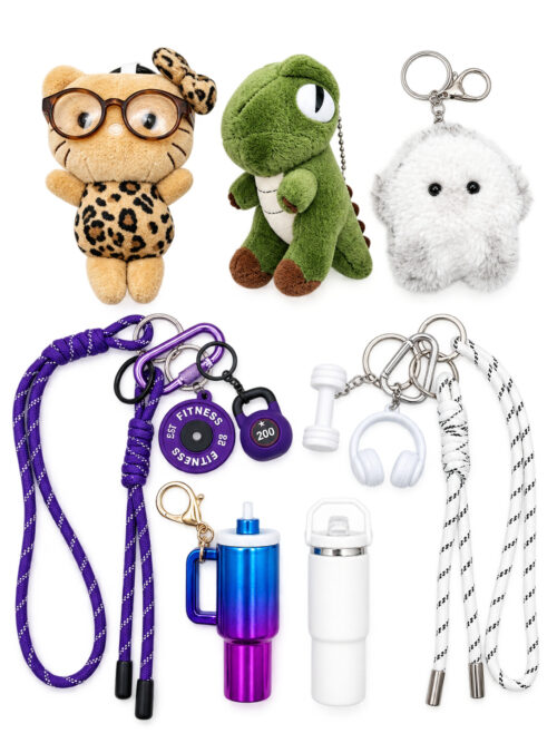 LLAVERO CHARM MULTI-ESTILO