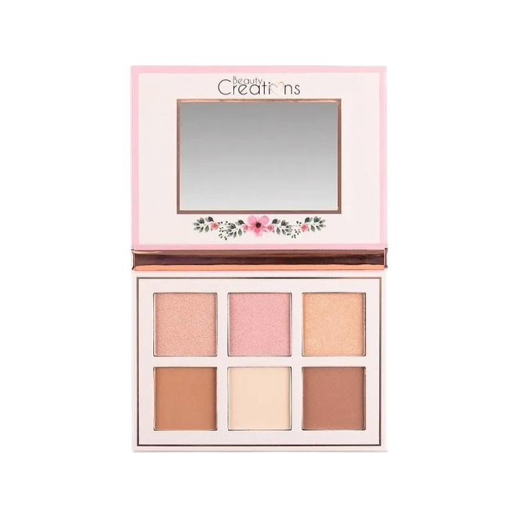 BEAUTY CREATIONS - FLORAL BLOOM HIGHLIGHT & CONTOUR PALETTE - Imagen 2